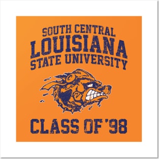 South Central Louisiana State University Class of 98 (Variant) Posters and Art